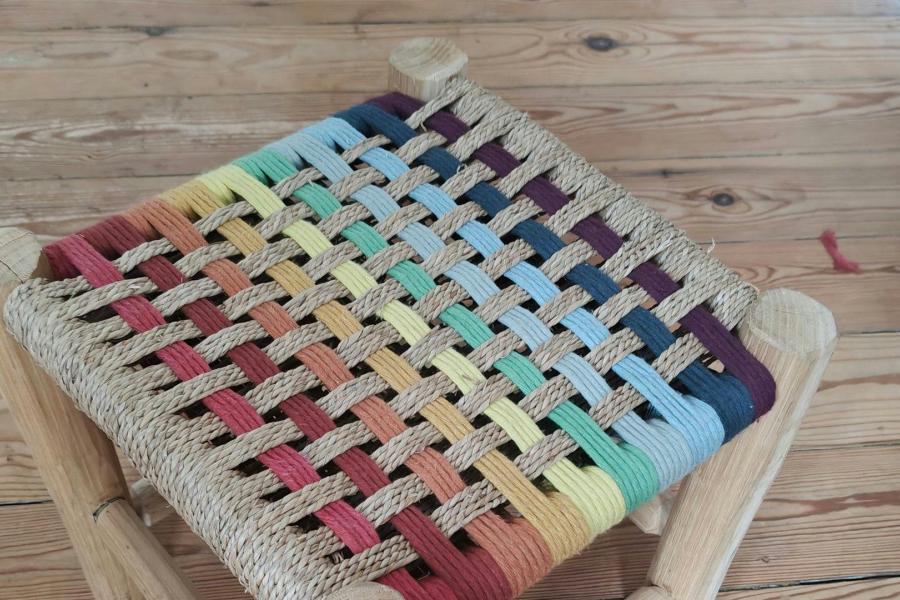 Krukje weven - Lynn Dedeyne © onbekend