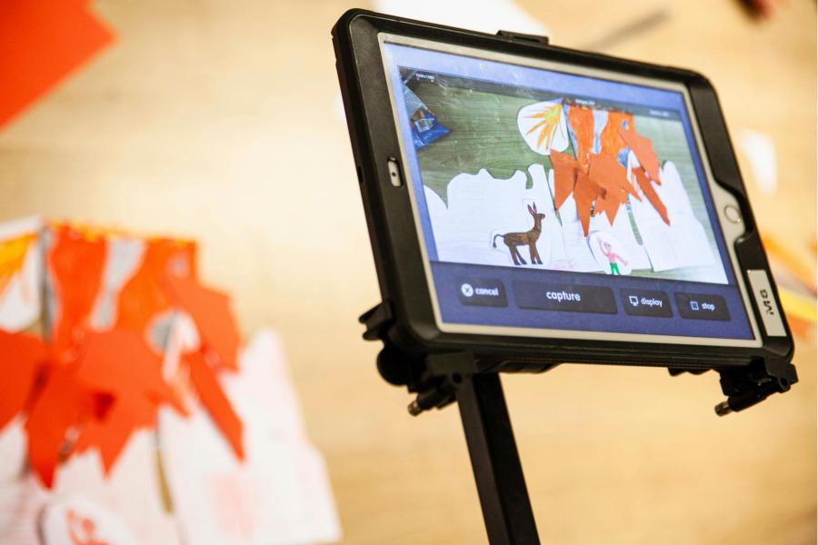 MEDIALAB | cursus media, digitaal tekenen, fotografie, video © Villa Basta vzw