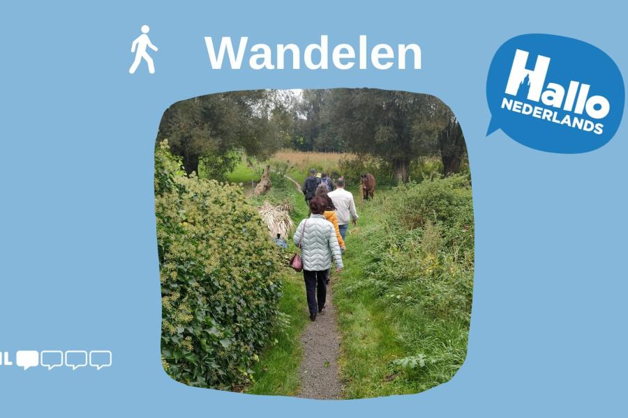 Hallo Nederlands - Wandelen (18+) © dienst Gelijke Kansen Stad Halle
