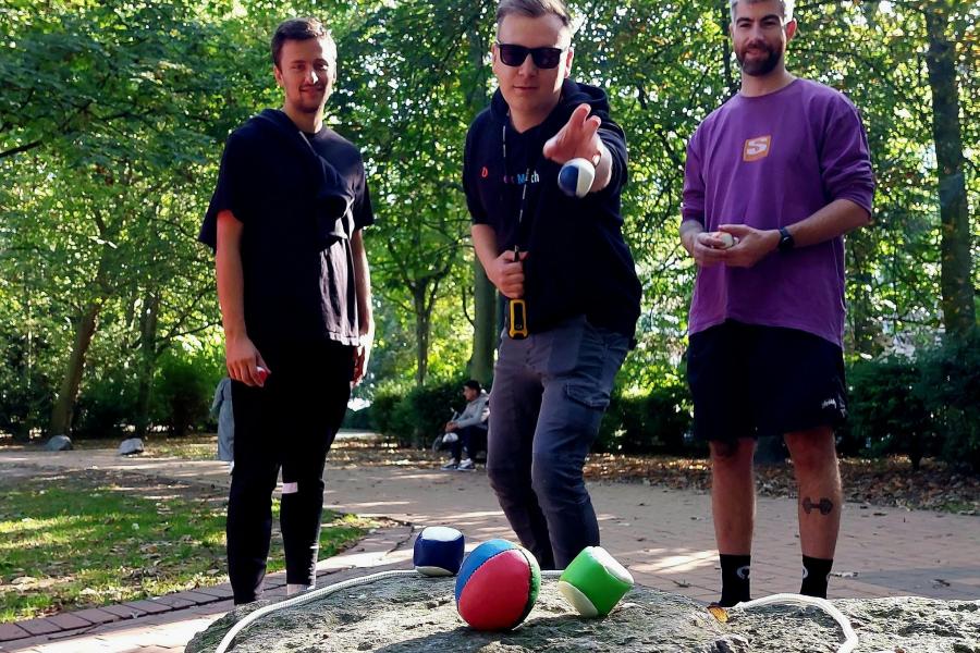 Crazy Boules Urban Challenge Halle © Geoteam