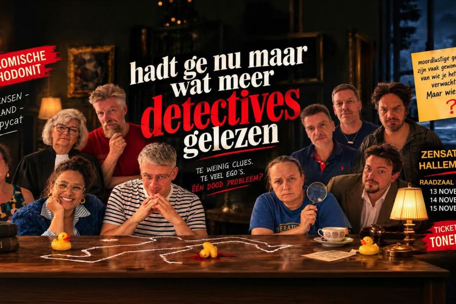 Hadt ge nu maar wat meer detectives gelezen! - Zensationeel & Hallemaal Gelijk © Hallemaal Gelijk