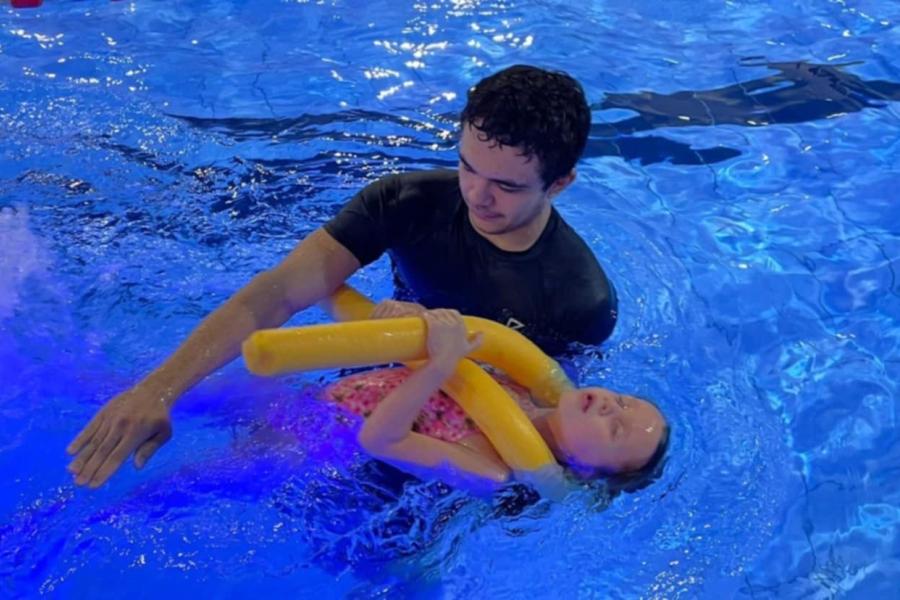 Privé-zwemlessen © Zwemschool Lembeek