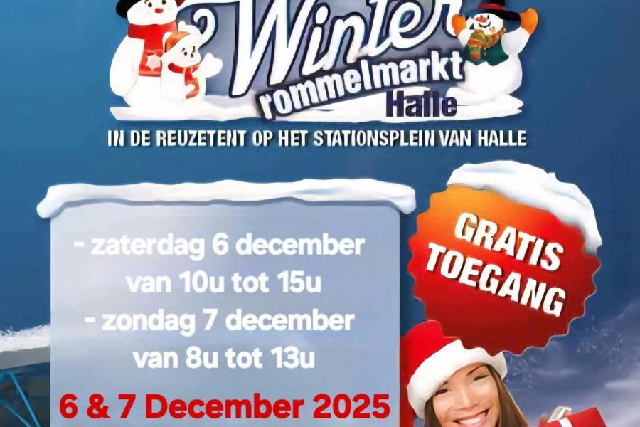 Winterrommelmarkt Halle © Halle events vzw