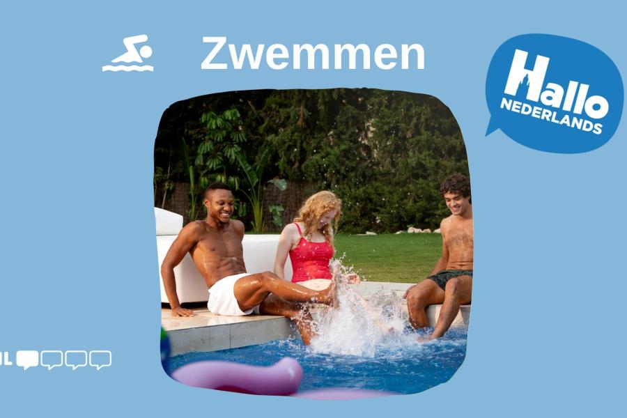 Hallo Nederlands - Zwemmen 18+ © dienst Gelijke Kansen Stad Halle
