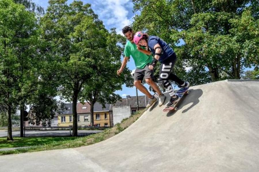 Wekelijske skateles Halle © SBA