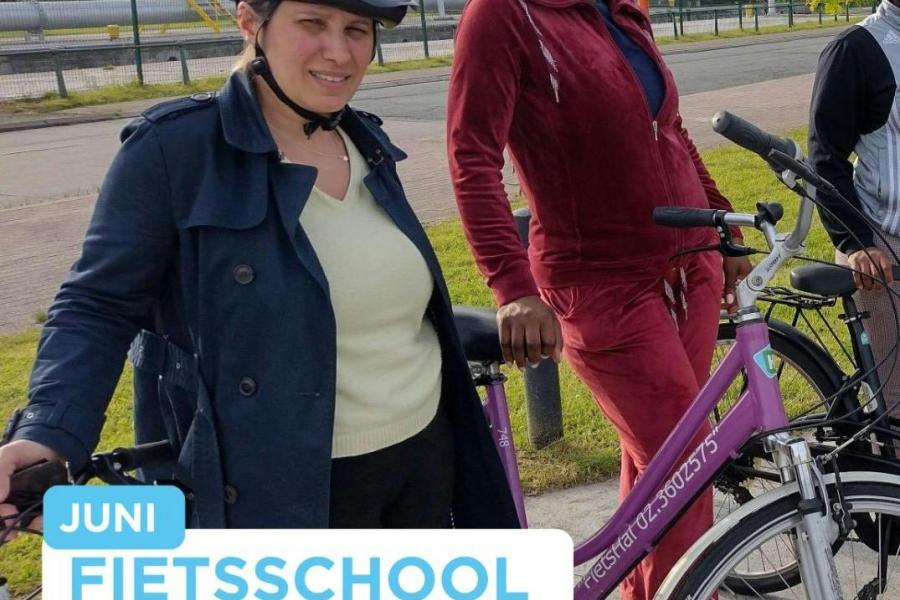 Fietsschool voor volwassenen © Sportdienst Halle