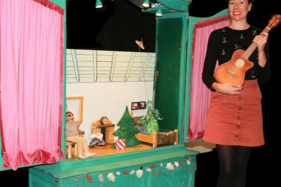 Poppentheater - De kerstwens © Theater Lapstok