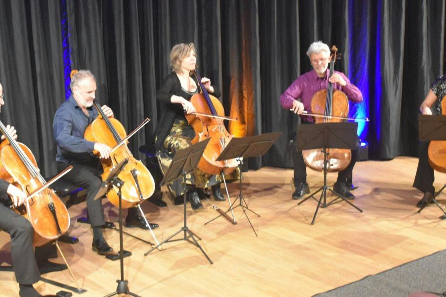 34ste Servaisconcert - Tansman Cellokwartet & Ann Van Hecke © onbekend