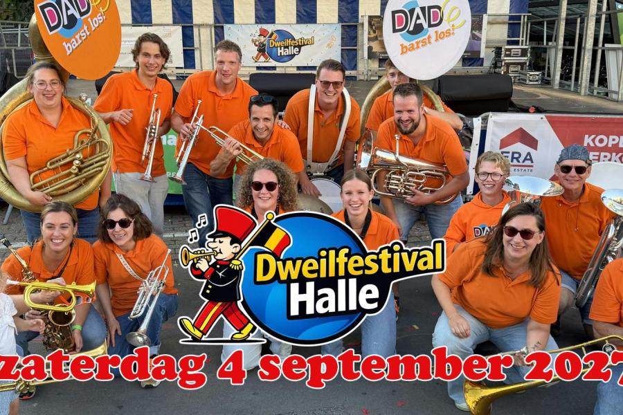 Dweilfestival Halle 2027 - Het enige Dweilfestival van België © Dweilteam Halle