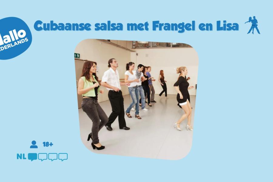 Hallo Nederlands - Cubaanse Salsa met Frangel en Lisa (18+) © dienst Taal en Inburgering Stad Halle