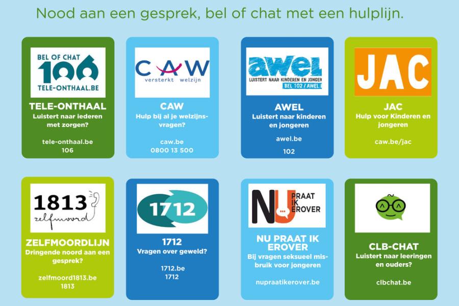 Overzicht hulpverlening