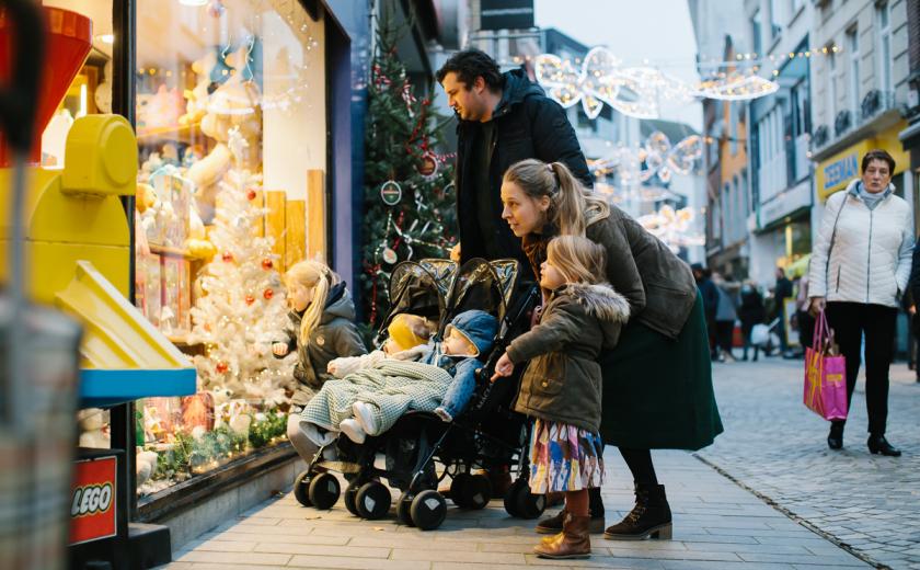 Kerstshopping © Kevin Faingnaert