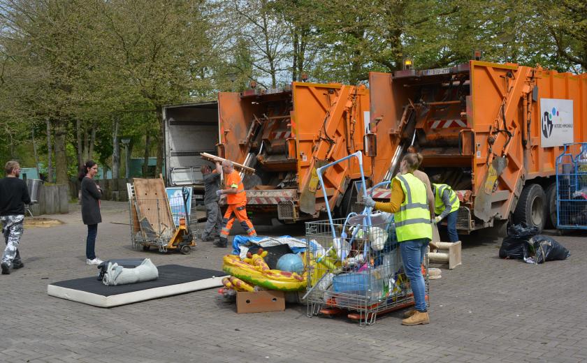 pop-up recyclagepark