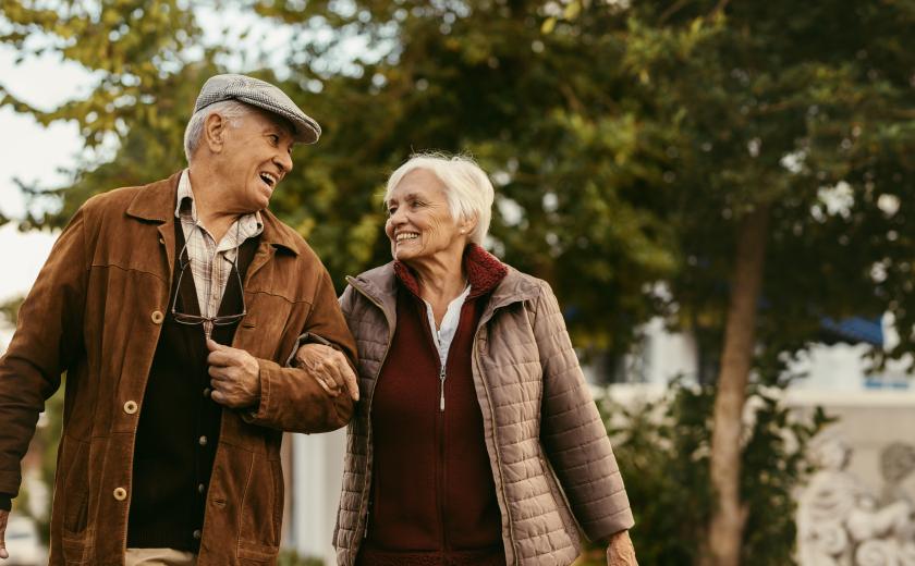 senioren wandelen