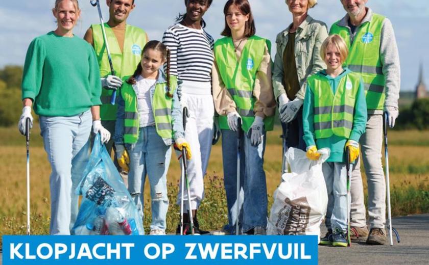 affiche zwerfvuilactie 2023