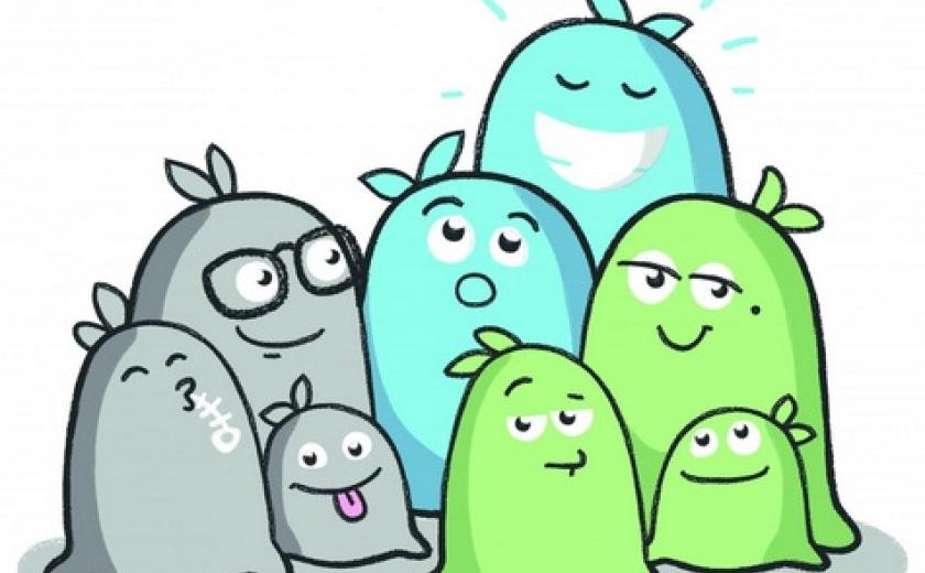 tekening afvalzakken