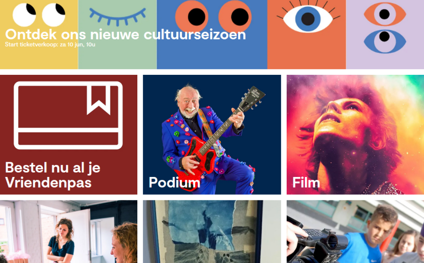 Affiche start vondelseizoen