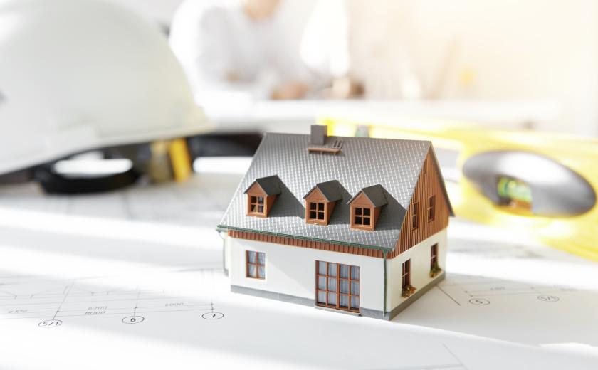 Modelhuis staat op palttegrond