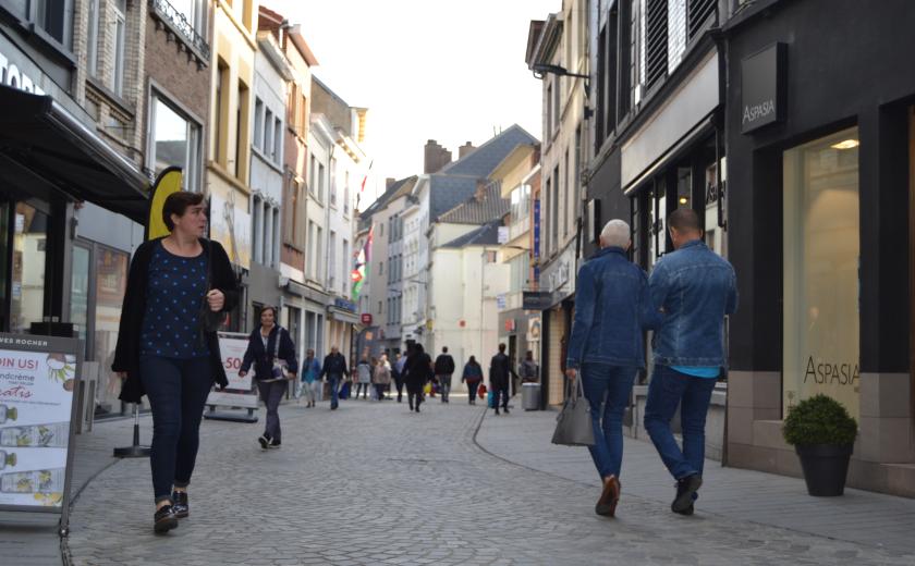 winkelen in de Basiliekstraat