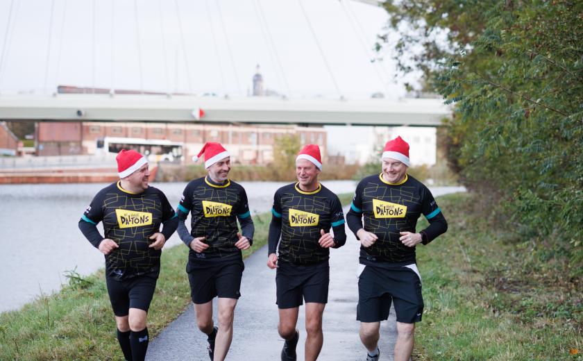 De Halse Daltons lopen zich warm