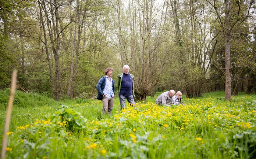 Natuurpunt aan de slag.