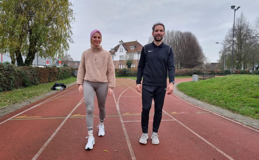 Marjan Vanden Hoof en Dirk Van Lancker