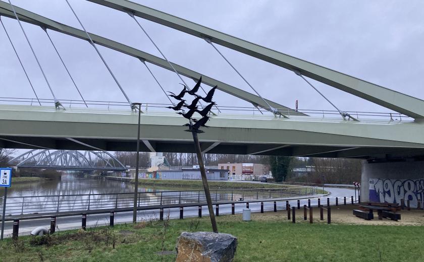  beeldhouwwerk van kunstenaar Miro da Silva 