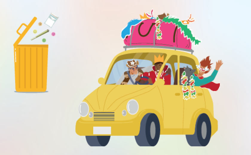 Affiche preventieboodschap