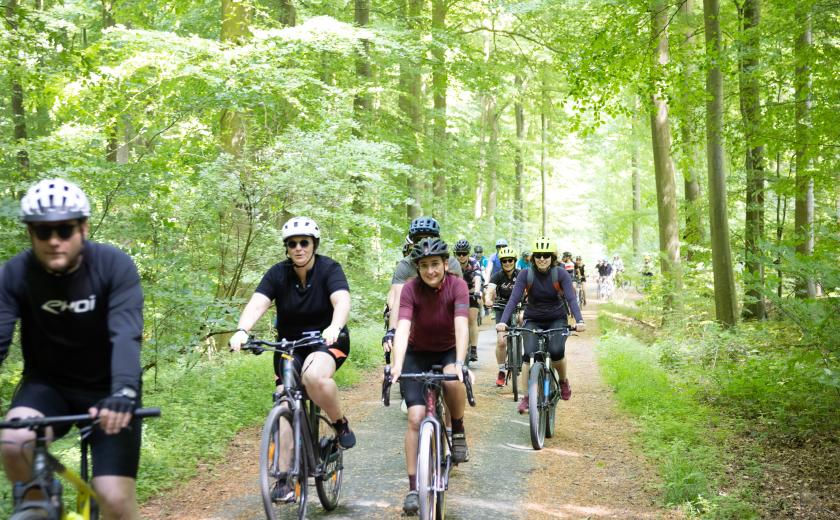 personeel test gravelbike parcours