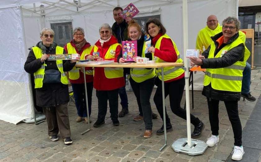 Vrijwilligers Rode Kruis