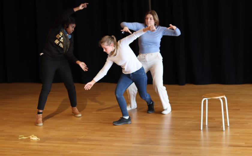 jongeren tijdens het springplankproject