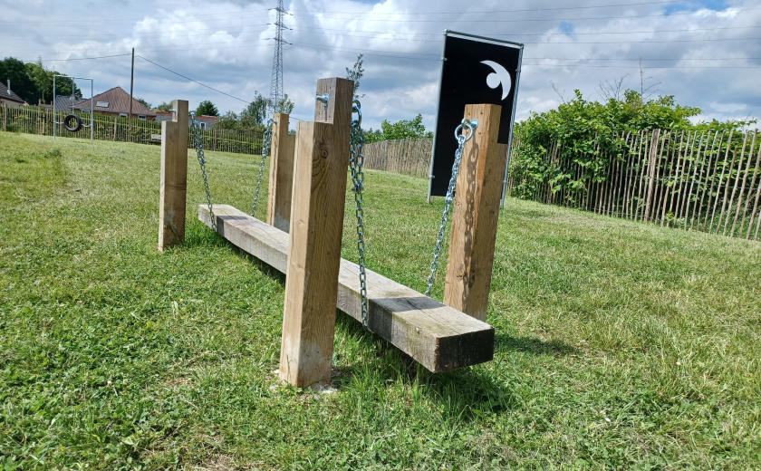 De hondenlosloopweide aan Start 65.