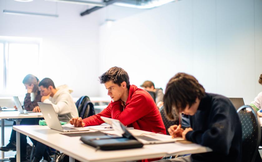 Studenten © Greetje Van Buggenhout