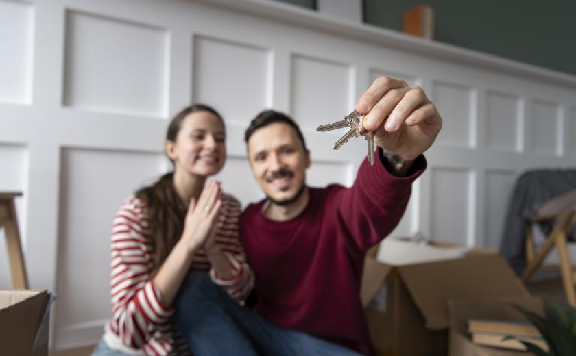 koppel met huissleutels Image by Freepik