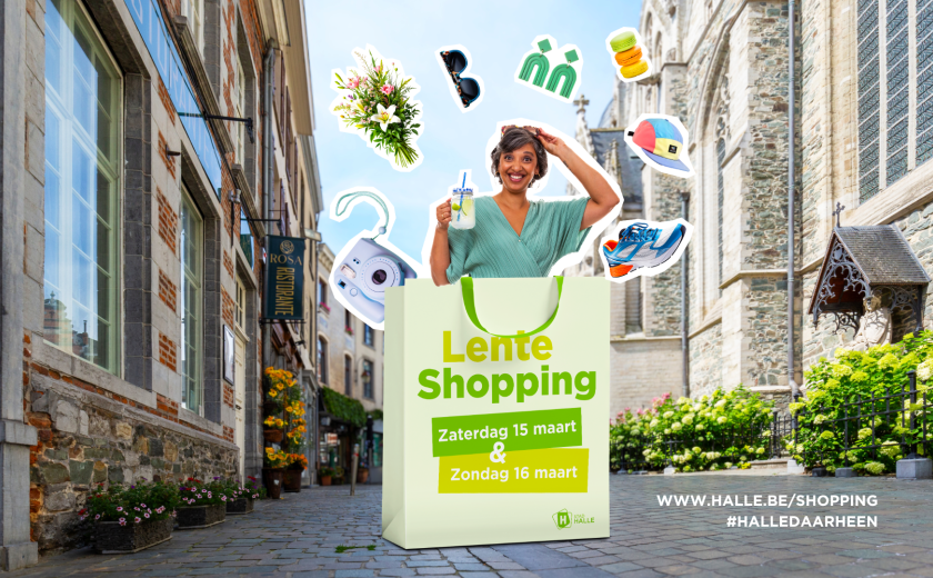 beeld lenteshopping