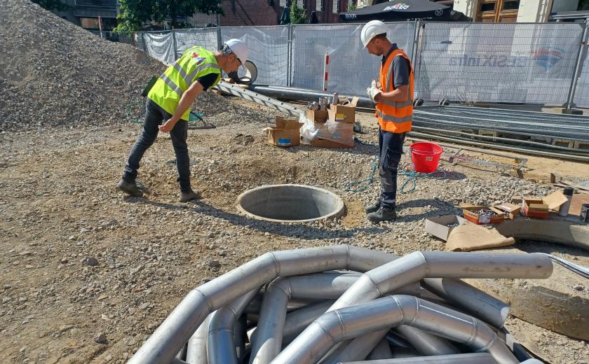 Werken J. Possozplein