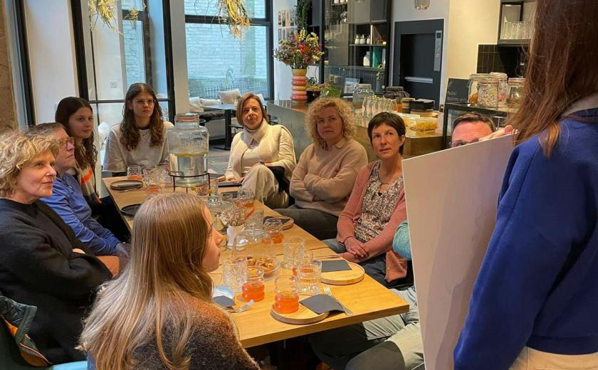 Kombucha degustatie en demonstratie © Leen Borremans