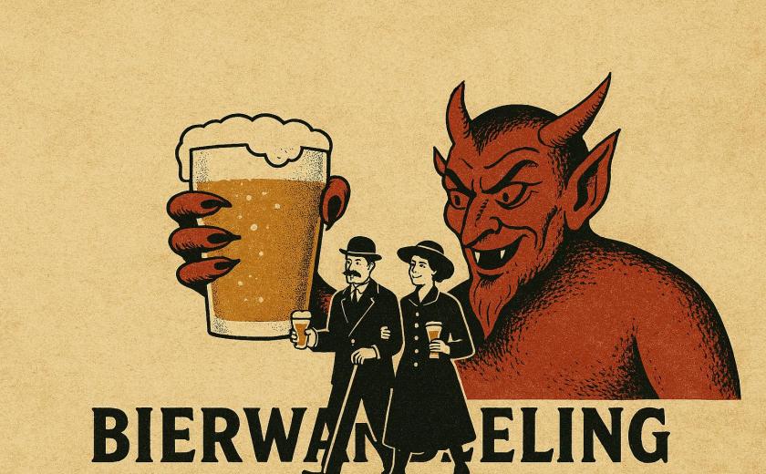 Interactieve bierwandeling "Zit de Duivel in ons bloed?" © Copilot