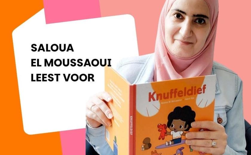 Auteur Saloua El Moussaoui leest voor uit Knuffeldief! © bib