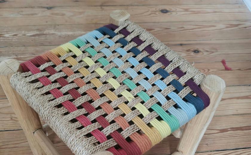 Krukje weven - Lynn Dedeyne © onbekend