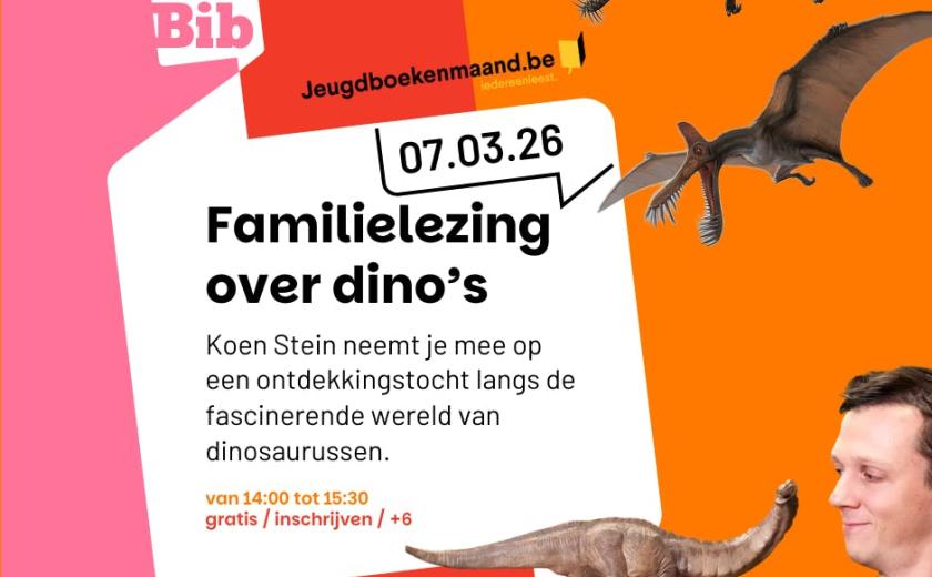 Over dino's - familielezing © bib