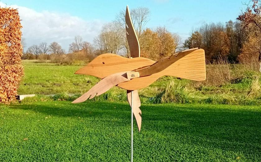 Maak zelf een windvogel © Benny Van Orshaegen