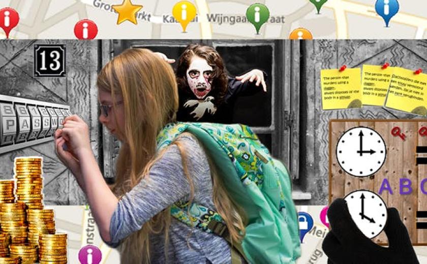 Dr. Crypto's escape stadsspel in Halle © Geoteam