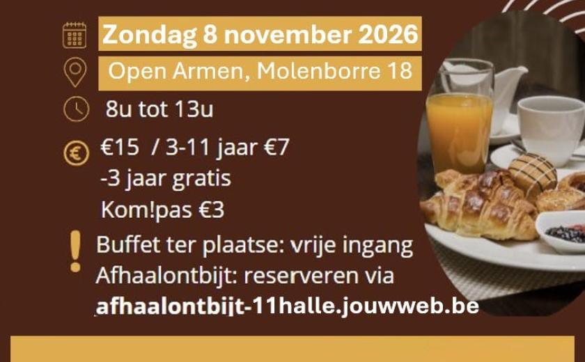 Ontbijt en Afhaalontbijt 11.11.11-Halle © Ha11e