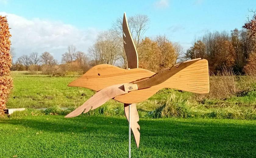 Maak zelf een windvogel - Benny Van Orshaegen © onbekend