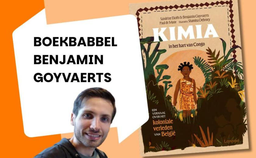 Boekbabbel - Benjamin Goyvaerts: Kimia. In het hart van Congo © bib