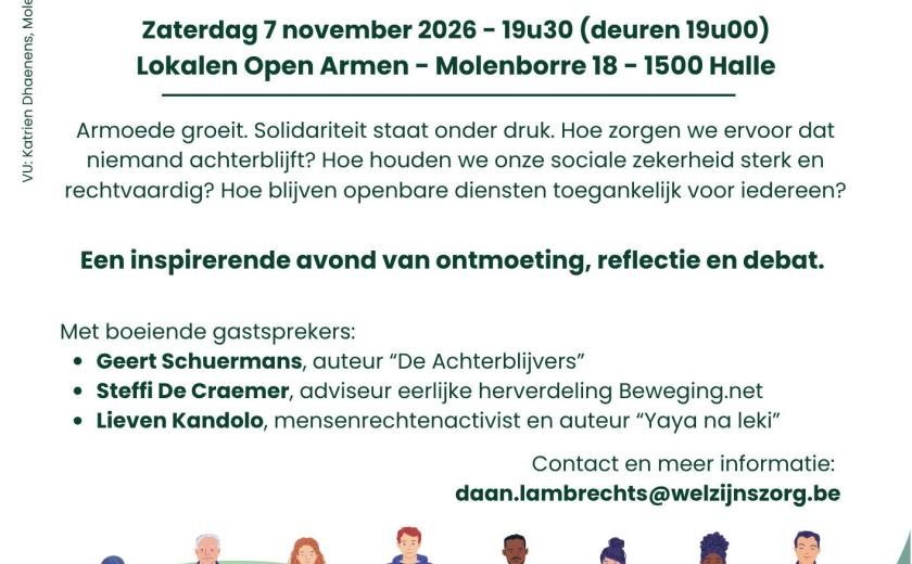 Volksparlement - Solidariteit & Armoede: leven zonder (sociale) zekerheid © Welzijnszorg vzw