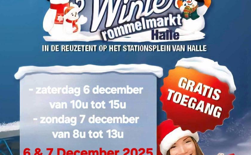 Winterrommelmarkt Halle © Halle events vzw