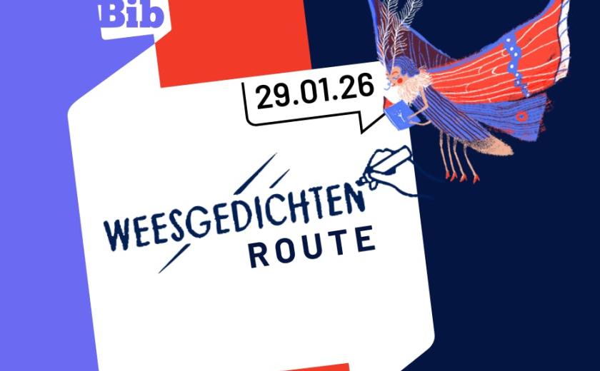 Poëzieweek:  weesgedichtenroute © bibhalle