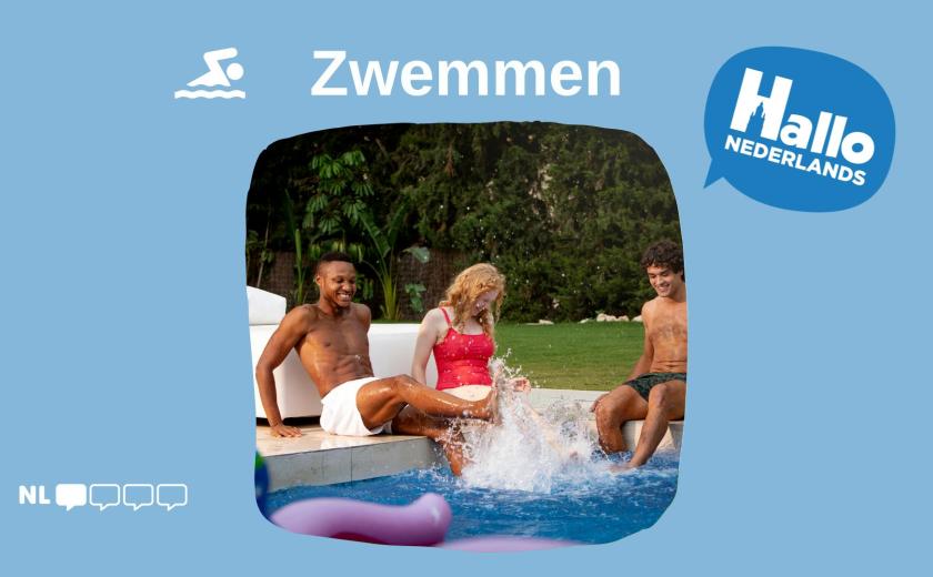 Hallo Nederlands - Zwemmen 18+ © dienst Gelijke Kansen Stad Halle